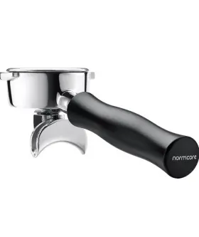 Bobfwwbkh5 Normcore 58mm Double Spout Portafilter With Basket Fits E61 Flair 58 Ecm Rocket