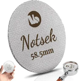 Notsek 711181159660 Puck Screen 58mm Espresso For Portafilter With Acrylic