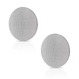 Nqeuepn 1000592 2pcs 49mm Espresso Puck Screen Reusable Filter Gray