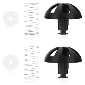 10238 Nqeuepn 2 Sets Coffee Machine Brew Basket Bottom Spring Loaded Stopper Kits