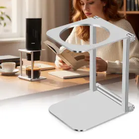 Nsioutlet 677222030049 Foldable Coffee Stand Portable Aluminum Dripper For Espresso And Pour Over