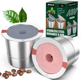 C001 Nukalo Kcup Refillable Coffee Pod Reusable Stainless Steel K Cups For Keurig Metal