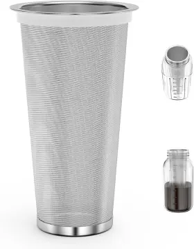 Onedream 744110822687 Cold Brew Coffee Filter For 32oz Wide Mouth Mason Jar 304 Stainless Steel Strai