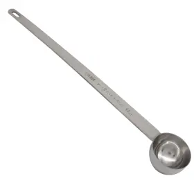 251107 Opfiue 1pcs 9 Inch Tablespoon Coffee Scoop Long Handle - 1 Pcs Silver