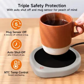 Oracer 738874444117 Coffee Mug Warmer Cup With Auto Shut Off For Desk Beverage Tea Water #3