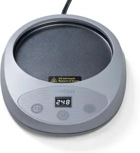 Oroton 313053824883 Mug Warmer For Coffee And Tea Auto Shut Off 4.3 Inch Large Heated Plate 8 Tempe