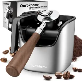 Ourok 711181987102 Ourokhome Knock Box Espresso Accessories The Latest Patented Stainless Steel Es