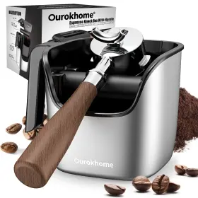 Cf005 Ourokhome Knock Box Espresso Accessories The Latest Patented Stainless Steel Mach