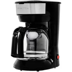 Ovente 814667029461 12-cup Drip Coffee Maker W Reusable Filter And Borosilicate Glass Carafe Black