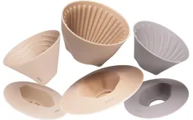 A3100003a Palatti Universal Pour Over Coffee Drippers Set Of 3 Porcelain Ceramic C