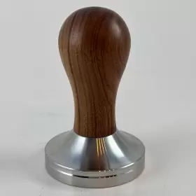Mj8i24 Panica Coffee Tamper 58mm Stainless Steel Natural Wood Handle Barista Coffe Tool