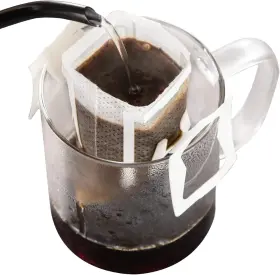 Paracity 711181636635 50pcs Portable Coffee Filter Bag With Hanging Ear Design Disposable Dr