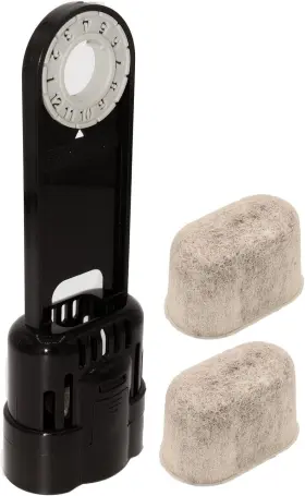 Parts Inc. 445038578597 Replacement Water Filter Holder Handle With Two Ion Exchange Resin Filters Compa