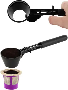 2824 Party Bargains Coffee Scoop Funnel For K-cups Reusable Spoon Accessories Keurig Bre