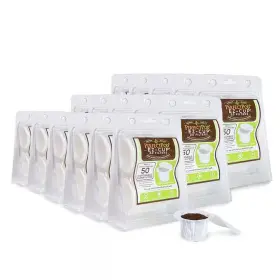 Perfect Pod 313033976939 Ez-cup 2.0 Disposable Paper Filters With Patented Lid Design For Reusable Coffee