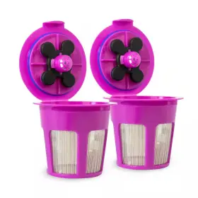 Perfect Pod 313043923947 Universal Cafe Cup Reusable Coffee Filter 2pk Compatible With Single Stream