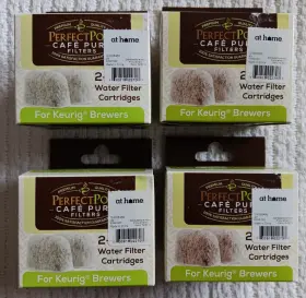 Ao2270 Perfect Pod Cafe Pure Water Filter Replacement Cartridge 2 Pk White Charcoal Lot