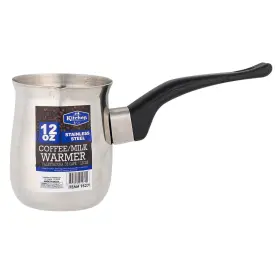 Platinum Series 678634026712 Turkish Coffee Pot Set 12oz/24oz - 2 Pack Bundle Milk Butter Warmer Pots Stov #2