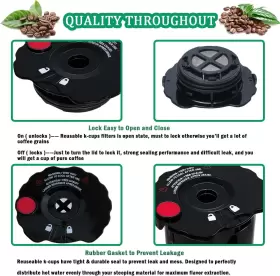 8541893424 Podoy My K Cup Reusable Coffee Pods Filter Fit For Keurig 2.0 K200 K250 K300 K350 K400 #3
