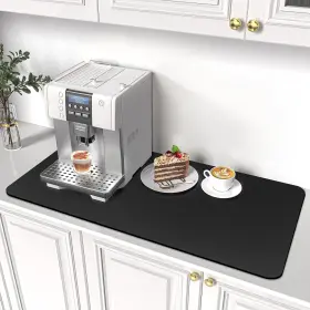 Poyang 313040681628 31 Inch X17 Coffee Mat X-large Bar Accessories For Countertop