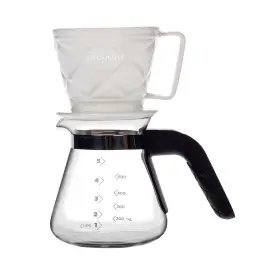 Po-25618 Prepara 5-cup Glass And Ceramic Pour Over Coffee Maker Clear