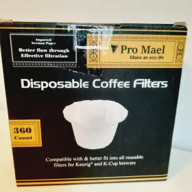 B079bb71yr Pro Mael 360 Count Disposable K Cup Filters Coffee Filter Paper For Keurig Brewers Singl