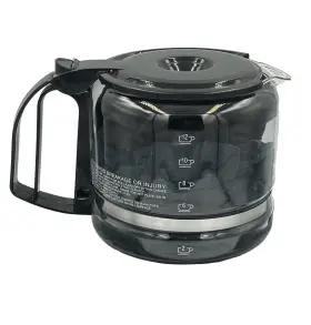88065 Proctor Silex Proctor-silex 2-12 Cup Black Replacement Coffee Carafe Pot Decanter 5.5 Inch