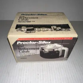 A9804 Proctor Silex 4 Cup Replacement Carafe Drip Free Pouring Spout New In Box