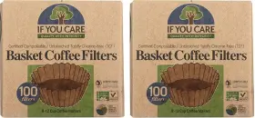 17504 Proxxi Coffee Filter Baskets 1x100 Ct Fits 8-12 Cup Drip Maker