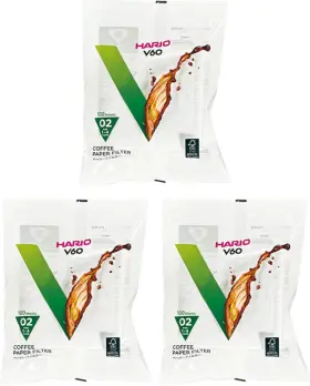 Vcf-01-40m Proxxi V60 Paper Coffee Filters Size 01 Natural 40ct Boxed