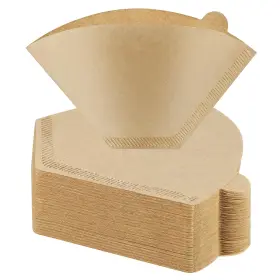 9526k Prudiut 200 Count Unbleached Cone Coffee Filters #2 For Drip And Pour Over