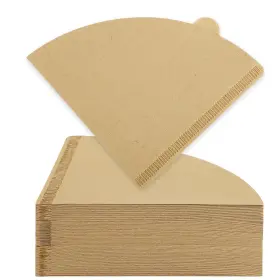 D3008k-11-n Prudiut 200 Count Coffee Filter Size 02 Cone Filters Natural Pour Over Fil
