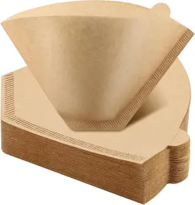 G3770k-11-n Prudiut 100pcs Coffee Filters #4 Unbleached Natural 8-12 Cup Disposable