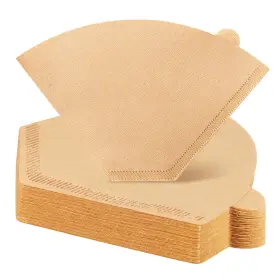 G3774k-11-n Prudiut Coffee Filters 2 100 Pcs Unbleached Cone Paper Natural Disposable