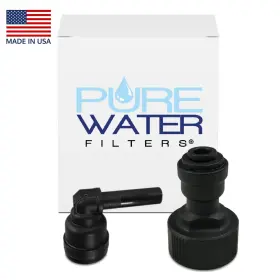 Purewater Filters 527853424295 - Fitting For Direct Water Line Hookup With Elbow Keuri #2
