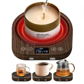 B0c2z4rwql Pusee Electric Candle Coffee Mug Warmer Auto On/off Gravity-induction Heating