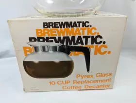 Pyrex Cc10 Brewmatic Glass 10 Cup Coffee Decanter Replacement #3