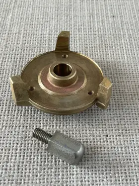 20114701 Rancilio Rocky Lower Burr Carrier Part #20114701 And Lock Bolt