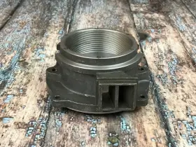21202201 Rancilio Md 40 Espresso Grinder Replacement Lower Burr Housing Grounds Output