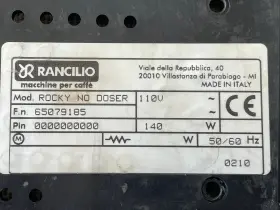 65079185 Rancilio Rocky Coffee Grinder Mill No Doser Baseplate #3