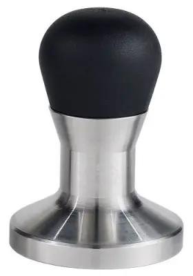 21330-58 Rattleware Stainless Steel Round Tamper - Premium Ergonomic Grip Perfect For