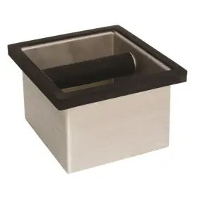 Rattleware 847580001054 Stainless Steel Knock Box Heavy-duty Espresso Grounds Container