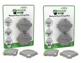 Recycle A Cup 615722412873 Medelco Coffee Or Tea Pod Recycling Tool Compatible With Kcups 2pk