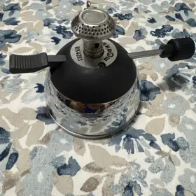 4203 Rekrow 799439727847 Micro Burner Yama Glass Portable Butane - Adjustable Flame Rk