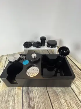 Bt271 Resurrected Resale 333 8 In 1 Espresso Knock Box And Organizer For 51mm/54mm/58mm Tamper Distributor Po