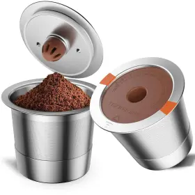 Rethone 765133235674 K Cup Reusable Coffee Pods Stainless Steel Cups Compatible With