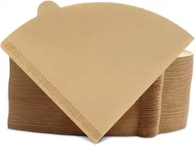Rwd-ccf-v02-200 Revelook Cone Coffee Filters Size 02 200 Count 1-4 Cups Unbleached Natural Brown V02 Dis