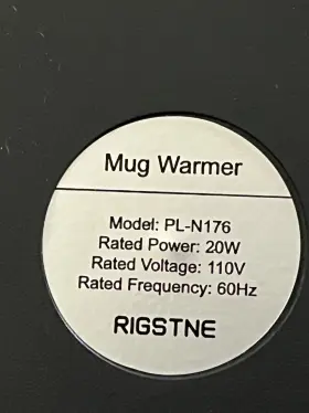 Pl-n176 Rigstne Coffee Mug Warmer For Office/home With 5 Temperature Settings Digital Display #2