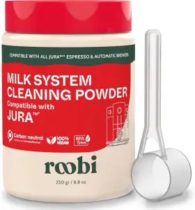 Roobi 313048161115 Compatible Milk System Cleaning Powder For Jura. Specially Formulated Jura A
