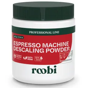 Roobi 850058451107 Professional Espresso Machine Descaling Powder. Carbon Neutral Desca